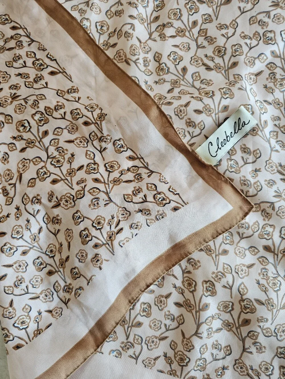 Cleobella Pink Paisley Scarf, 33
